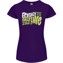 Ecology is Self-Love Climate Change Womens Petite Cut T-Shirt Purple