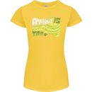 Ecology is Self-Love Climate Change Womens Petite Cut T-Shirt Yellow