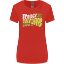 Ecology is Self-Love Climate Change Womens Wider Cut T-Shirt Red