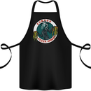 Edward Pizza Hands Funny Food Chef Parody Cotton Apron 100% Organic Black