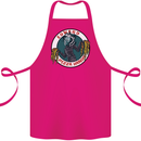 Edward Pizza Hands Funny Food Chef Parody Cotton Apron 100% Organic Pink