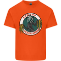 Edward Pizza Hands Funny Food Chef Parody Kids T-Shirt Childrens Orange