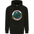 Edward Pizza Hands Funny Food Chef Parody Mens 80% Cotton Hoodie Black