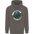 Edward Pizza Hands Funny Food Chef Parody Mens 80% Cotton Hoodie Charcoal