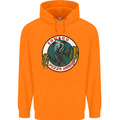 Edward Pizza Hands Funny Food Chef Parody Mens 80% Cotton Hoodie Orange