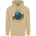 Edward Pizza Hands Funny Food Chef Parody Mens 80% Cotton Hoodie Sand