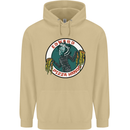 Edward Pizza Hands Funny Food Chef Parody Mens 80% Cotton Hoodie Sand