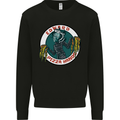 Edward Pizza Hands Funny Food Chef Parody Mens Sweatshirt Jumper Black