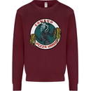 Edward Pizza Hands Funny Food Chef Parody Mens Sweatshirt Jumper Maroon