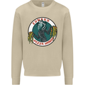 Edward Pizza Hands Funny Food Chef Parody Mens Sweatshirt Jumper Sand