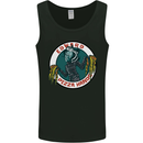 Edward Pizza Hands Funny Food Chef Parody Mens Vest Tank Top Black