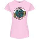 Edward Pizza Hands Funny Food Chef Parody Womens Petite Cut T-Shirt Light Pink