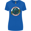 Edward Pizza Hands Funny Food Chef Parody Womens Wider Cut T-Shirt Royal Blue