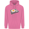 Egg Decks DJ DJing Turntable Record Player Mens 80% Cotton Hoodie Azelea