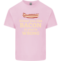 Either You Like Bacon or Your Wrong Funny Mens Cotton T-Shirt Tee Top Light Pink