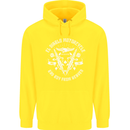 El Diablo Motorcycle Biker Motorbike Childrens Kids Hoodie Yellow