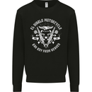 El Diablo Motorcycle Biker Motorbike Kids Sweatshirt Jumper Black