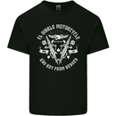 El Diablo Motorcycle Biker Motorbike Kids T-Shirt Childrens Black