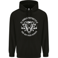 El Diablo Motorcycle Biker Motorbike Mens 80% Cotton Hoodie Black