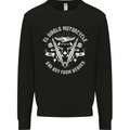El Diablo Motorcycle Biker Motorbike Mens Sweatshirt Jumper Black