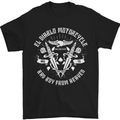 El Diablo Motorcycle Biker Motorbike Mens T-Shirt Cotton Gildan Black