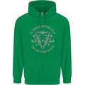 El Diablo Motorcycle Motorbike Biker Childrens Kids Hoodie Irish Green