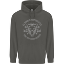 El Diablo Motorcycle Motorbike Biker Childrens Kids Hoodie Storm Grey