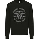 El Diablo Motorcycle Motorbike Biker Kids Sweatshirt Jumper Black
