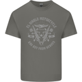 El Diablo Motorcycle Motorbike Biker Kids T-Shirt Childrens Charcoal