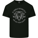 El Diablo Motorcycle Motorbike Biker Mens Cotton T-Shirt Tee Top Black