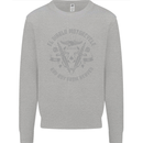 El Diablo Motorcycle Motorbike Biker Mens Sweatshirt Jumper Sports Grey