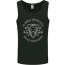 El Diablo Motorcycle Motorbike Biker Mens Vest Tank Top Black