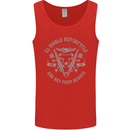 El Diablo Motorcycle Motorbike Biker Mens Vest Tank Top Red