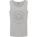 El Diablo Motorcycle Motorbike Biker Mens Vest Tank Top Sports Grey