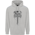 Electric Guitar Ribs Guitarist Acoustic Childrens Kids Hoodie Sports Grey