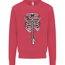 Electric Guitar Ribs Guitarist Acoustic Mens Sweatshirt Jumper Heliconia
