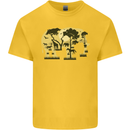 Elephant Ecology Animal Kids T-Shirt Childrens Yellow