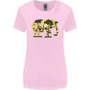 Elephant Ecology Animal Womens Wider Cut T-Shirt Light Pink
