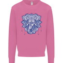 Elephant Mandala Art Mens Sweatshirt Jumper Azalea