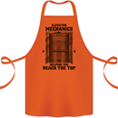 Elevator Mechanic Lift Engineer Cotton Apron 100% Organic Orange
