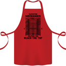 Elevator Mechanic Lift Engineer Cotton Apron 100% Organic Red