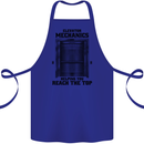 Elevator Mechanic Lift Engineer Cotton Apron 100% Organic Royal Blue