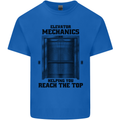 Elevator Mechanic Lift Engineer Kids T-Shirt Childrens Royal Blue