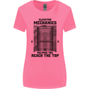 Elevator Mechanic Lift Engineer Womens Wider Cut T-Shirt Azalea