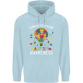 Embrace the Amazing Autism Autistic ASD Childrens Kids Hoodie Light Blue