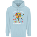 Embrace the Amazing Autism Autistic ASD Childrens Kids Hoodie Light Blue