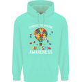 Embrace the Amazing Autism Autistic ASD Childrens Kids Hoodie Peppermint