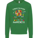 Embrace the Amazing Autism Autistic ASD Kids Sweatshirt Jumper Irish Green