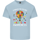 Embrace the Amazing Autism Autistic ASD Kids T-Shirt Childrens Light Blue