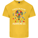 Embrace the Amazing Autism Autistic ASD Kids T-Shirt Childrens Yellow